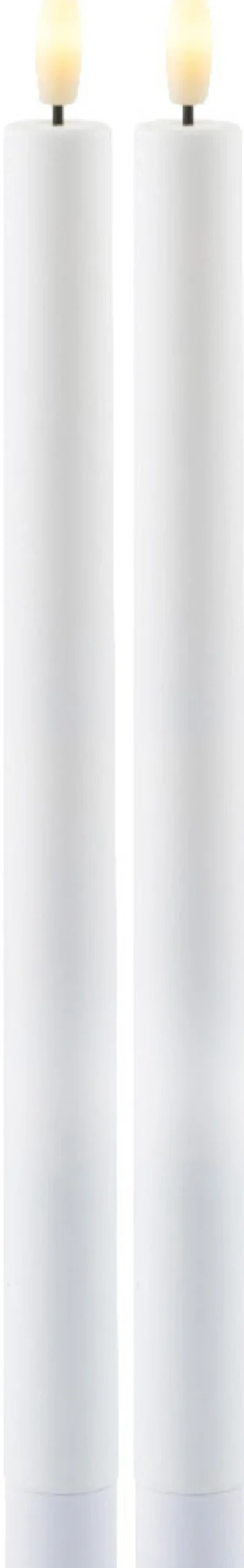 Discount Sirius Sille Kronelys LED Genopladelig , Hvid
