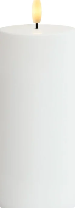 New Sirius Sille Solar Bloklys LED Ø7,5/H, Hvid
