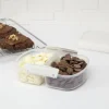 Best Sistema Bake It Split Opbevaringsboks 630 ml, Hvid