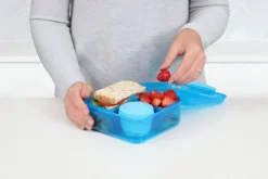 New Sistema Bento Lunch Madkasse , Blå