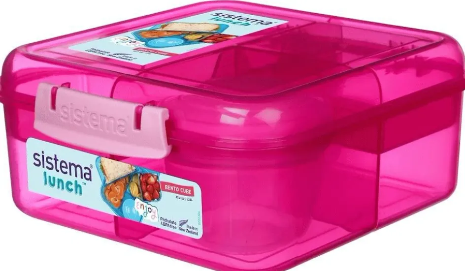 Sistema Bento Lunch Madkasse , Pink