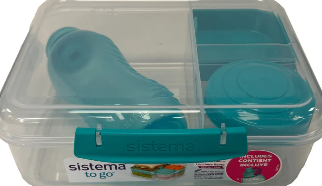 Sistema Opbevaring Til Køkkenet|Madkasser Og -Poser > Bento Lunch To Go Madkassesæt, Minty