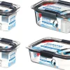 Sistema Opbevaring Til Køkkenet|Madopbevaring > Brilliance Sampak 4 stk, Sort