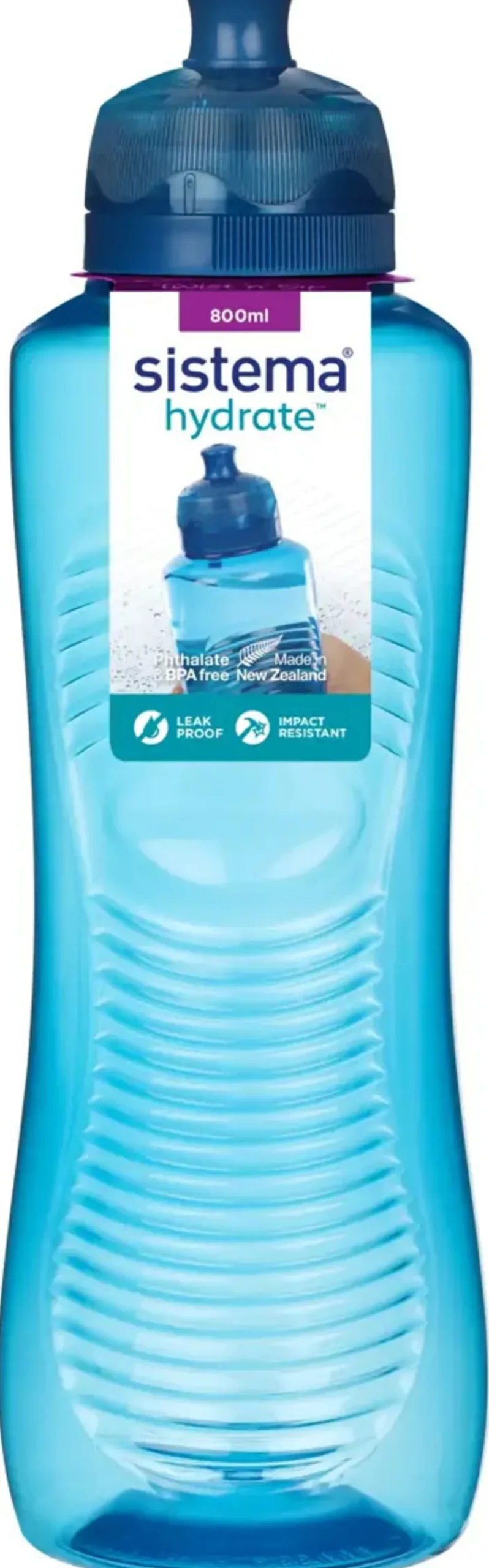 Hot Sistema Gripper Drikkedunk 800 ml, Blå