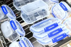 Sistema Opbevaring Til Køkkenet|Madopbevaring > Klip It Plus Opbevaringsboks , Blå