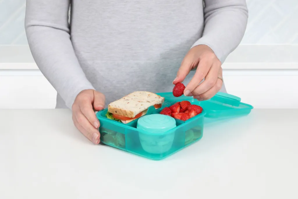 Sistema Opbevaring Til Køkkenet|Madkasser Og -Poser > Lunch Bento Madkasse , Grøn