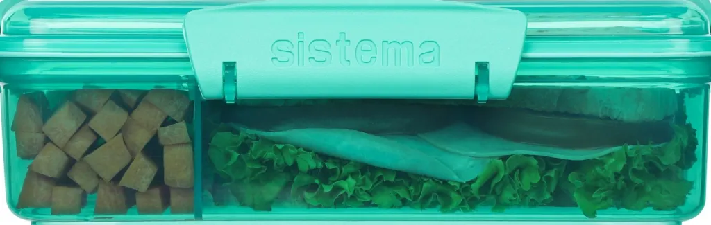 Outlet Lunch Snack Attack Madkasse 975 ml, Grøn Opbevaring Til Køkkenet|Madkasser Og -Poser