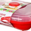 Sistema Madlavning I Mikrobølgeovn > Microwave Bacon & Egg, Rød