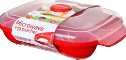 Sistema Madlavning I Mikrobølgeovn > Microwave Bacon & Egg, Rød
