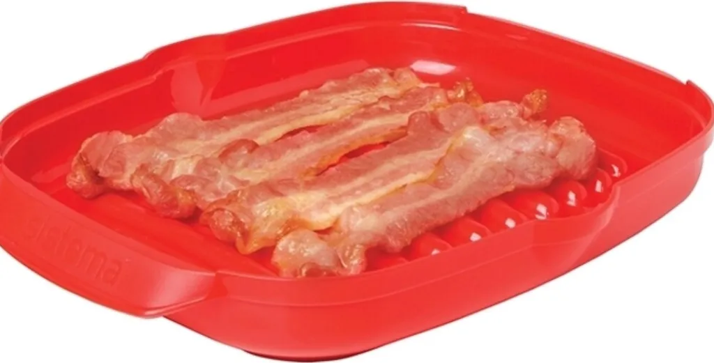 Sale Microwave Easy Bacon, Rød Madlavning I Mikrobølgeovn