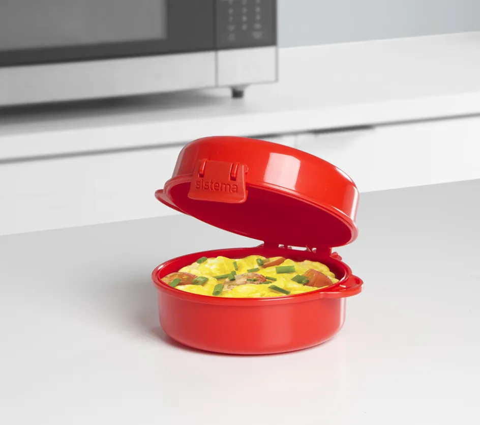 Discount Sistema Microwave Easy Eggs 271 ml, Rød