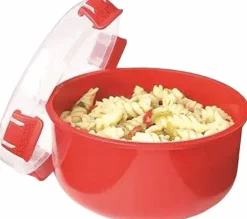 Sale Microwave Riskoger 2 stk. 2,6 L, Rød Madlavning I Mikrobølgeovn