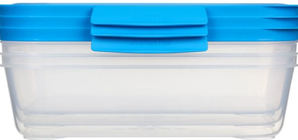Nest It Meal Prep Opbevaringsboks 3 stk. 1,5 L, Marine Blue Opbevaring Til Køkkenet|Madopbevaring