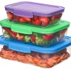Sale Nest It Meal Prep Opbevaringsbokse 3 stk, Multifarvet Opbevaring Til Køkkenet|Madopbevaring