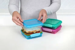 Online Sandwich Box 3 stk. 450 ml Opbevaring Til Køkkenet|Madopbevaring