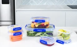 New Starter Klip It Plus Opbevaringsboks 6 stk, Blå Opbevaring Til Køkkenet|Madopbevaring