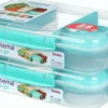 Best To Go Bento Create Madkasse 2 stk. 1,48 L, Minty Teal Opbevaring Til Køkkenet|Madkasser Og -Poser