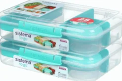 Best To Go Bento Create Madkasse 2 stk. 1,48 L, Minty Teal Opbevaring Til Køkkenet|Madkasser Og -Poser