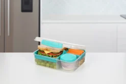 Hot Sistema To Go Bento Madkasse , Minty Teal