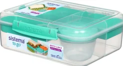 Hot Sistema To Go Bento Madkasse , Minty Teal