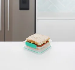 Hot Sistema To Go Sandwich Box 450 ml, Minty Teal
