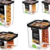 Sistema Opbevaring Til Køkkenet|Madopbevaring > Ultra Sampak 5 stk, Sort