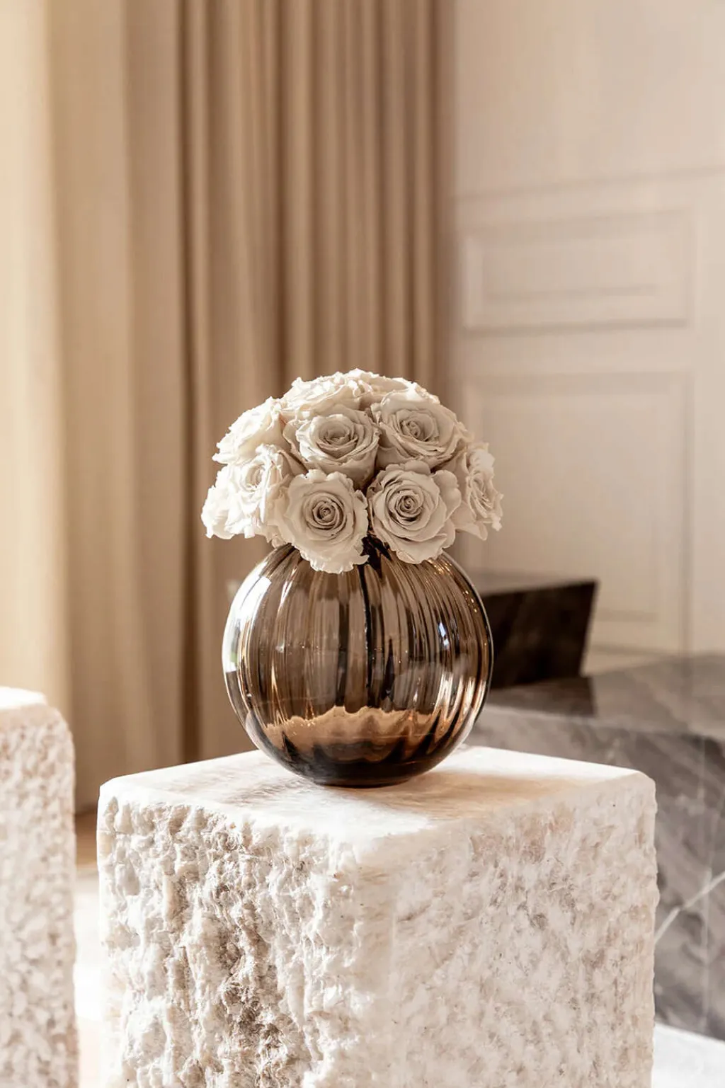 Discount Sadie Line Vase H, Stue|Vaser
