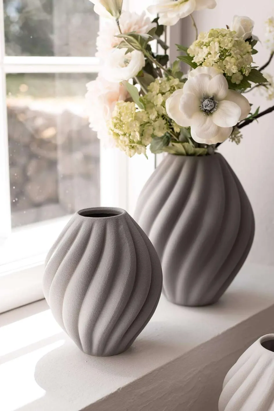 Best Specktrum Flora Vase H, Grå