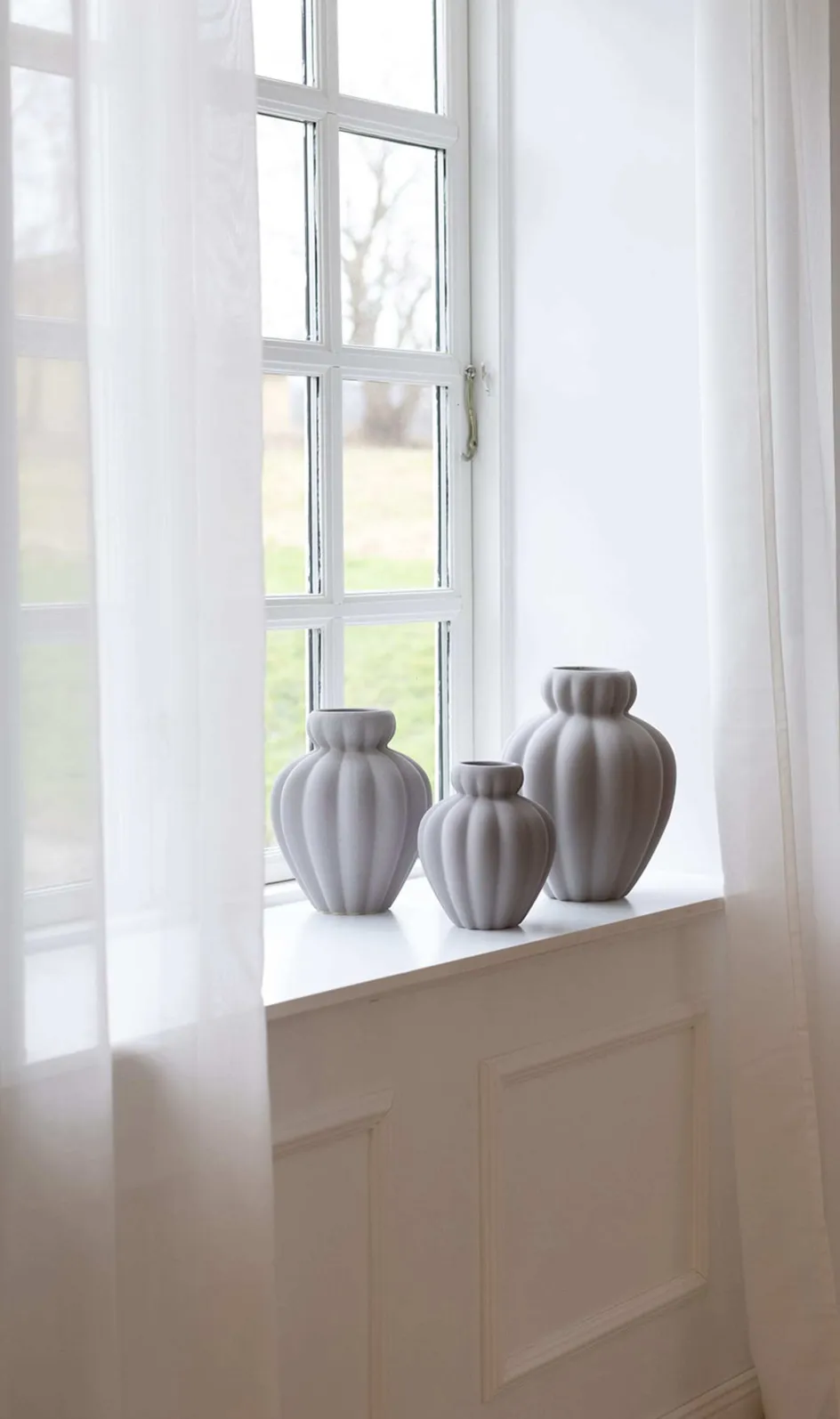 Clearance Specktrum Penelope Vase H, Grå