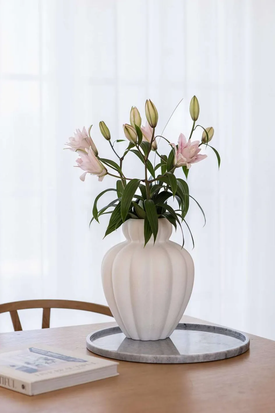 Hot Specktrum Penelope Vase H, Off White