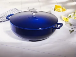 Staub Gryder Og Kasseroller > Bouillabaissegryde 28 cm, Mørkeblå
