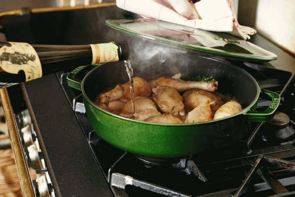 Staub Pander > Braisers Chistera Sautepande 28 cm, Basilikum