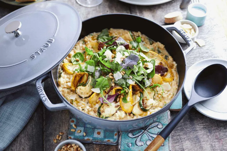 Clearance Staub Braisers Chistera Sautepande 28 cm, Grafitgrå