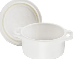 Sale Staub Ceramique Minigryde 10 cm/0,2 L, Ren Hvid