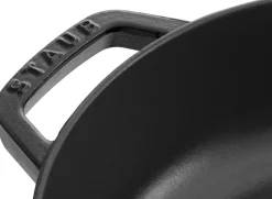 Hot Chistera Støbejern Sautepande 28 cm, Sort Pander