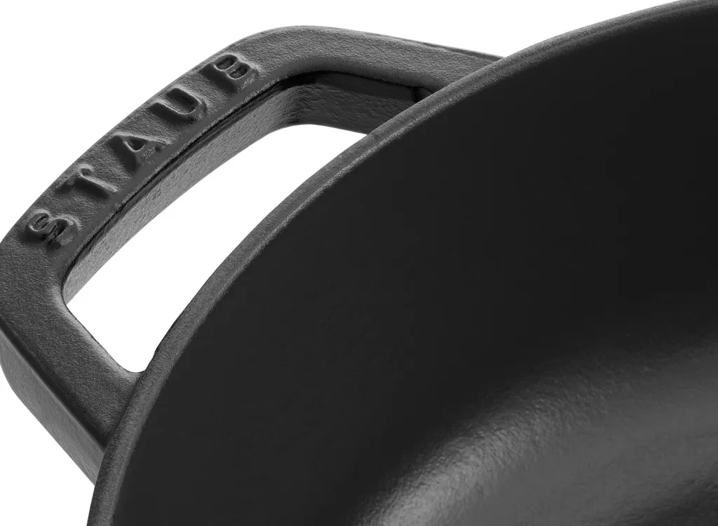 Hot Chistera Støbejern Sautepande 28 cm, Sort Pander