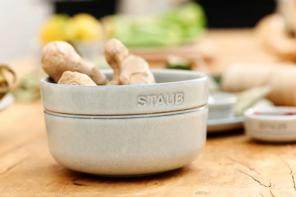 Staub Skåle|Spisestue > Dining Line Skål Ø12 cm, Hvid Trøffel