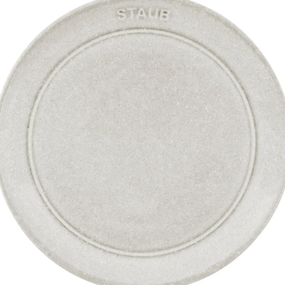 Sale Staub Dining Line Tallerken , Hvid Trøffel