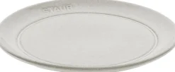 Sale Staub Dining Line Tallerken , Hvid Trøffel