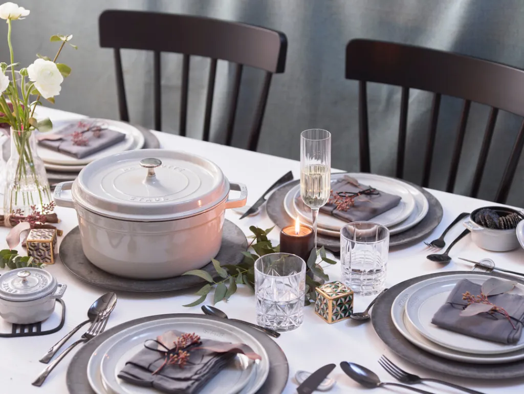 Hot Dining Line Tallerken , Hvid Trøffel Frokosttallerkener