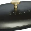 Staub Fiskefad, Sort