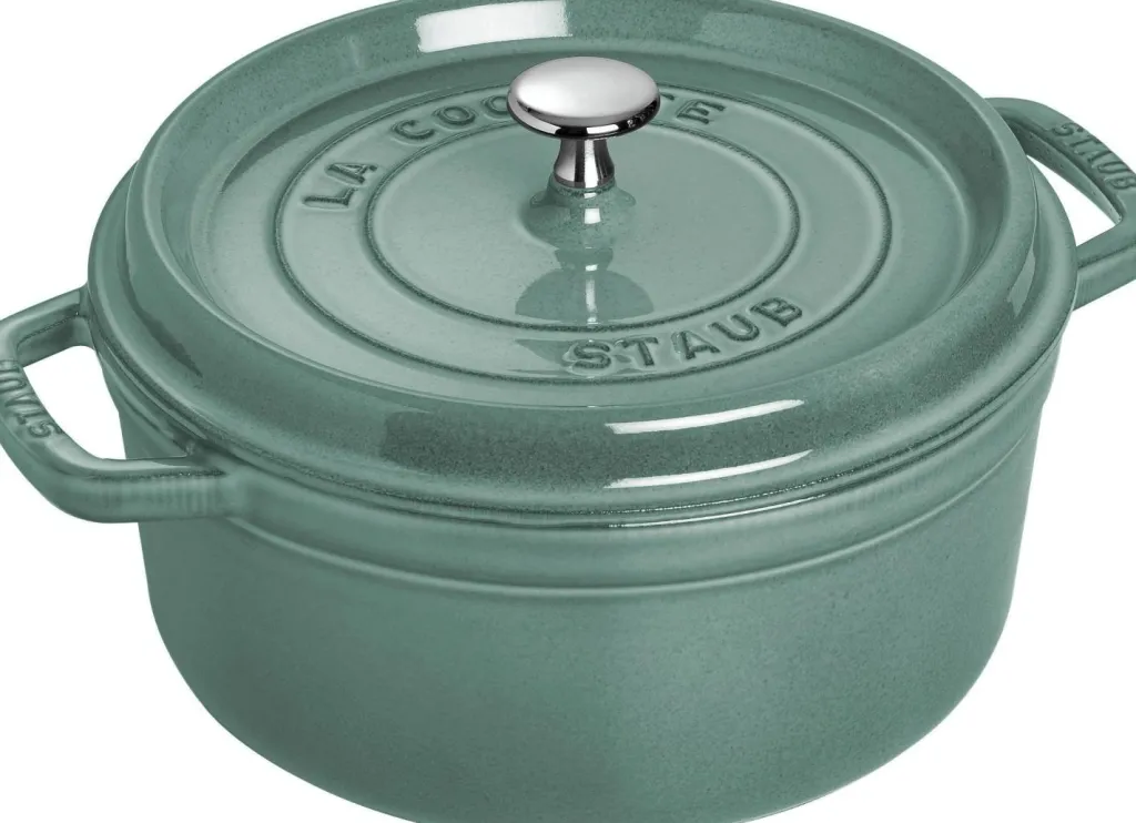 Staub Gryder Og Kasseroller > La Cocotte Cocotte 26 cm/5,25 L, Eukalyptus