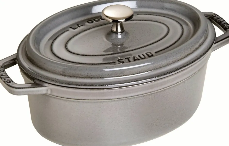 Sale Staub La Cocotte Cocotte 23 cm/2,25 L, Grafitgrå