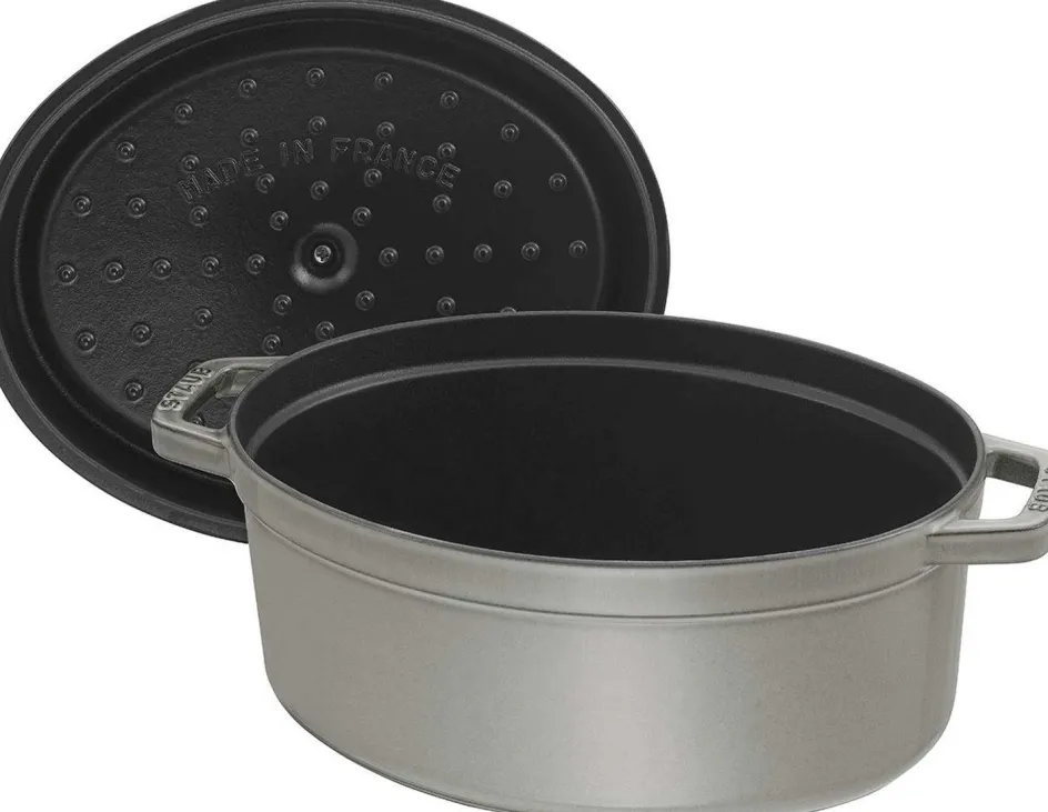 Sale Staub La Cocotte Cocotte 23 cm/2,25 L, Grafitgrå