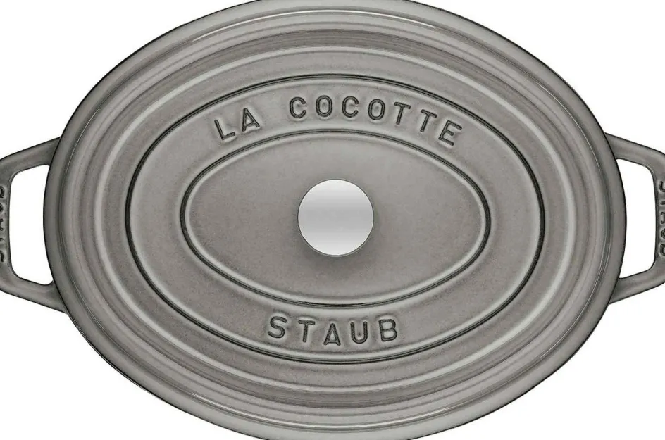 Sale Staub La Cocotte Cocotte 23 cm/2,25 L, Grafitgrå