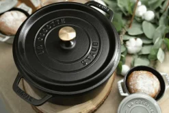 New Staub La Cocotte Cocotte 20 cm/2,2 L, Sort