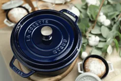 Clearance La Cocotte Cocotte 22 cm/2,5 L, Mørkeblå Gryder Og Kasseroller