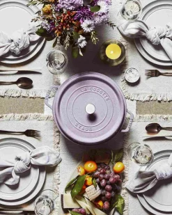 Staub La Cocotte Cocotte 26 cm/5,25 L, Kirsebærblomst