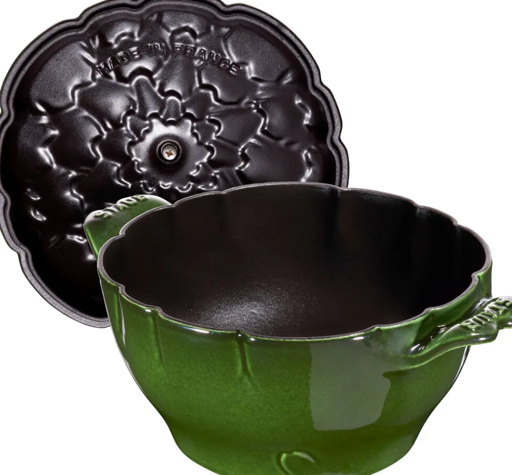 Discount La Cocotte Cocotte Artiskok 22 cm/3 L, Basilikum Gryder Og Kasseroller