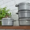 Discount La Cocotte Cocotte 16 cm/1,25 L, Grafitgrå Gryder Og Kasseroller